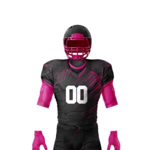American Football Jersey with custom player name and number