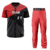 Baseball Team Uniforms with custom logo and sublimation printing