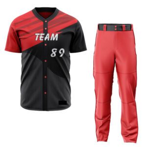 Baseball Team Uniforms with custom logo and sublimation printing