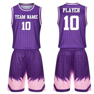 Basketball Uniform UK with custom logo and sublimation printing