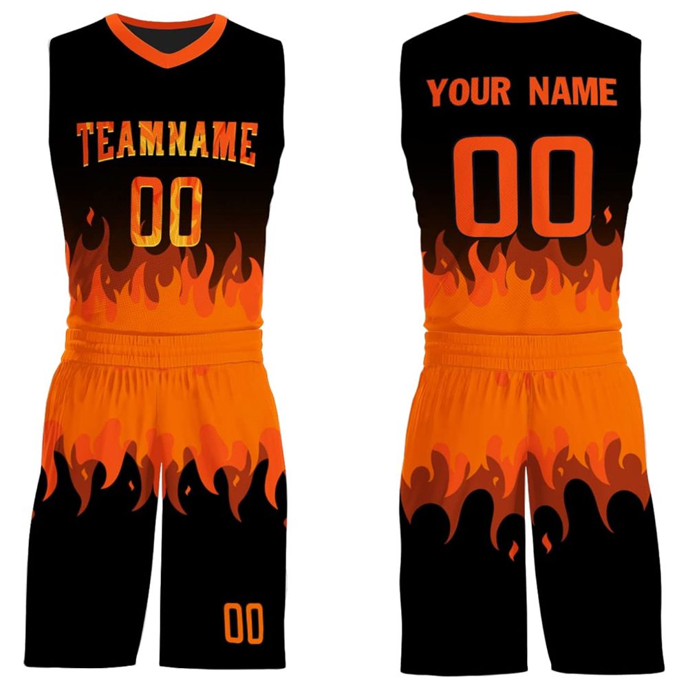 PR-516 (1) Wholesale Basketball Uniform with custom logo and sublimation printing
