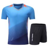 Custom pickleball uniform jersey and shorts set