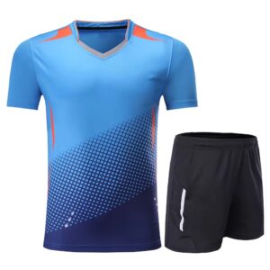 Custom pickleball uniform jersey and shorts set
