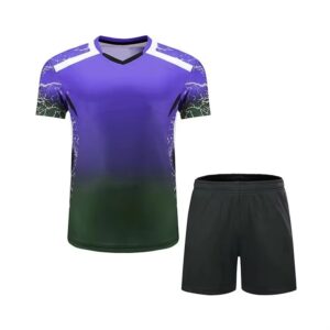 Men's pickleball uniform lightweight quick dry short sleeve sportswear