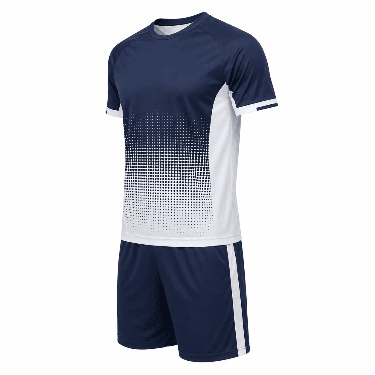 Pickleball Uniform | Men's Navy Gradient Shirt Set