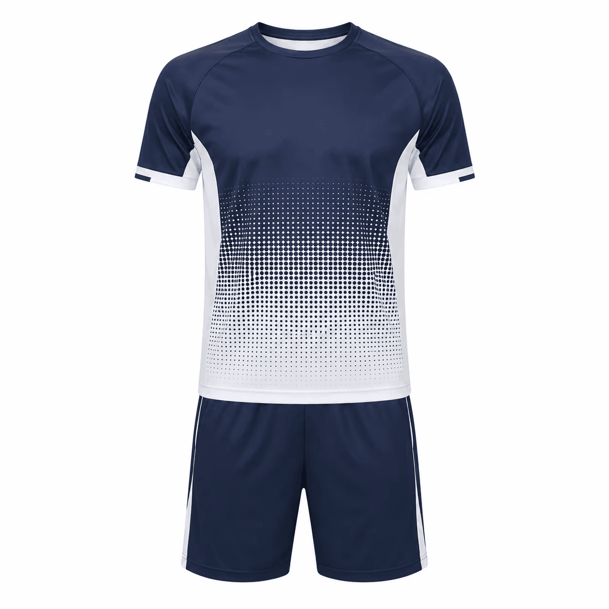Pickleball Uniform | Men's Navy Gradient Shirt Set