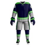 ice hockey uniform with custom jersey and pant team set